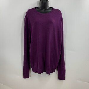 Xray Men's Classic Nylon Stretch‎ Long Sleeve Crewneck Sweater Size L